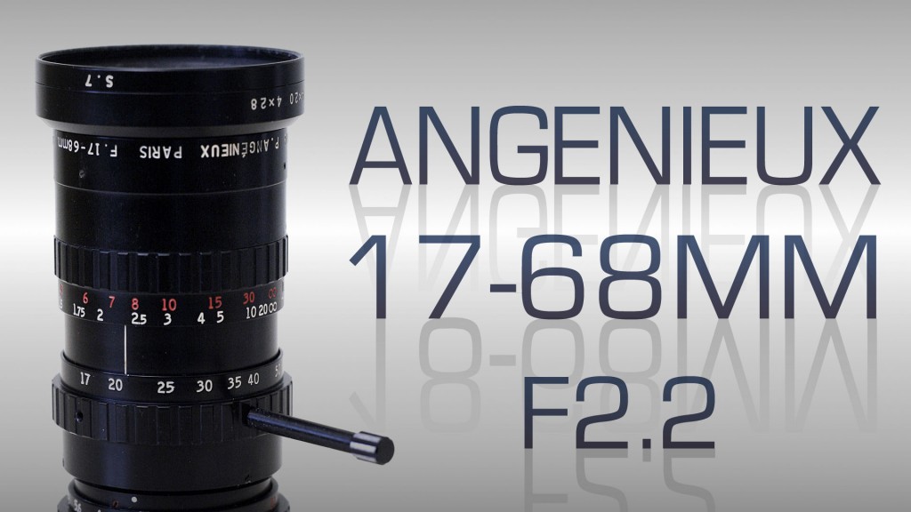 【ANGENIEUX-ZOOM　17-68mm F2.2】 　Ｃマウント Prototype Super 16mm Zoom lens C-Mount (Angenieux 17-68mm f2