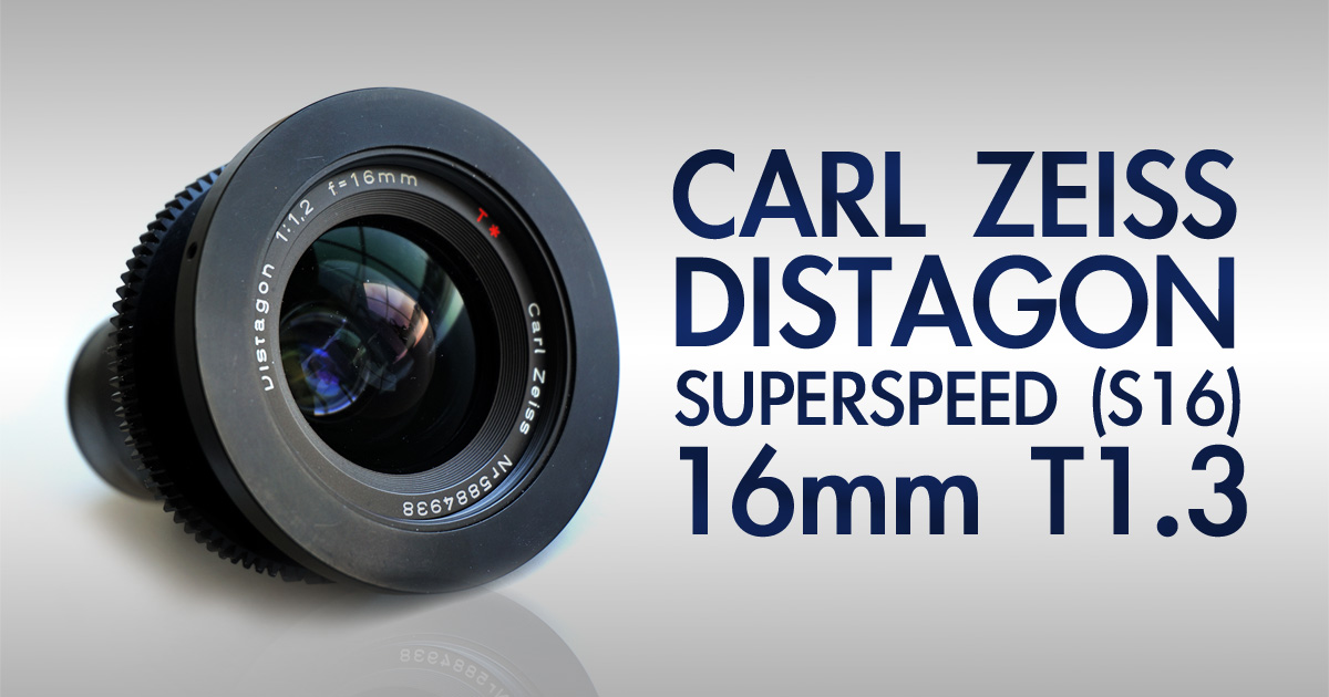 Carl Zeiss Superspeed (S16) MKI 16mm F1.2 / T1.3 | Vintage